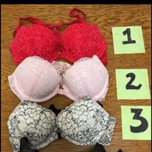 Victoria secret bras ALL of the bras are 32B